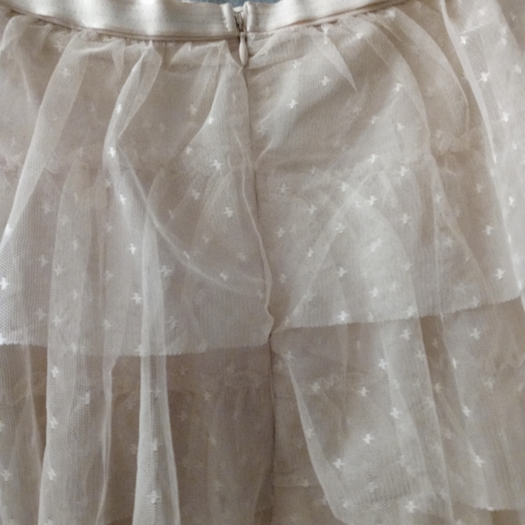 Attar'd State tan layer chiffon Skirt - Picture 4 of 5